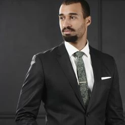 Bohemian Revolt Geo Remix | Gold-Tone & Grey Patterned Stainless Steel Tie Bar 10 Bohemian Revolt Geo Remix | Gold-Tone & Grey Patterned Stainless Steel Tie Bar -Cheap TIE CLIPS Store ste megashoot tieclips 20172 35 1