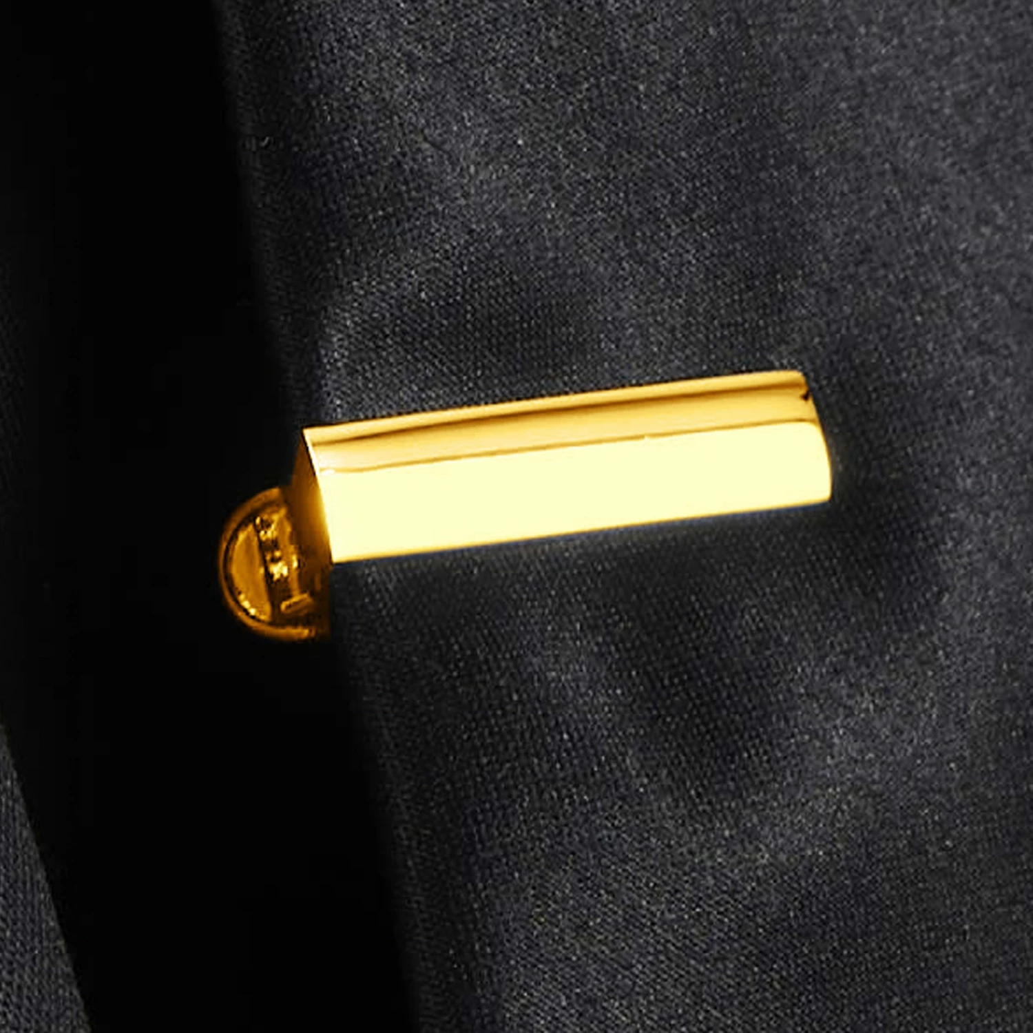 Warren Asher Mini Gold-Tone Tie Clip 6 Warren Asher Mini Gold-Tone Tie Clip - Image 6
