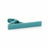 Warren Asher Short Turquoise Square Tie Clip